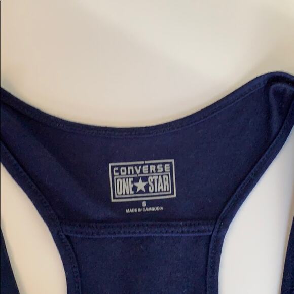 Converse One Star Navy Asymmetrical Swing Top S - Picture 4 of 6